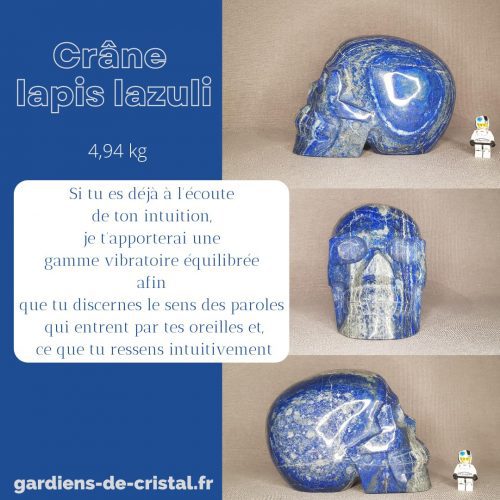 crâne lapis-lazuli-4,94 kg