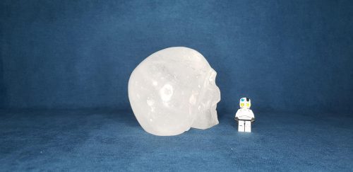 Crâne de cristal de roche 1,90 kg