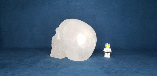Crâne de cristal de roche 2,17 kg