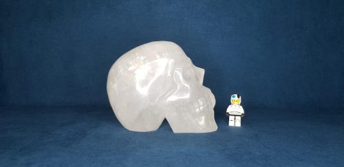 Crâne de cristal de roche 2,17 kg