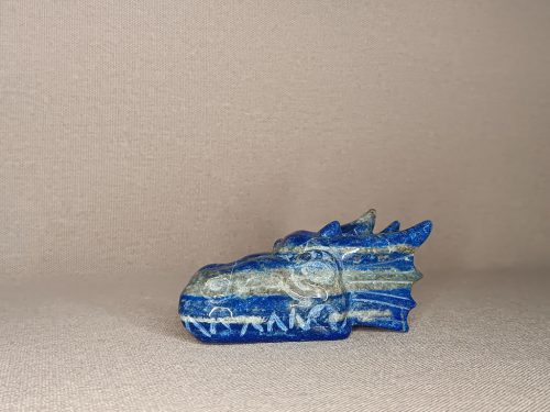 Dragon en lapis-lazuli verite interieure sagesse communication sincere