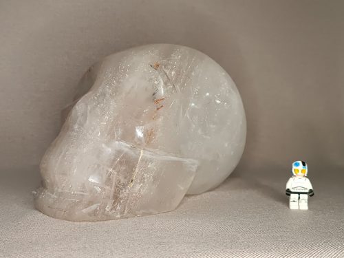 Crâne de cristal quartz éveil de conscience développement spirituel connaissance de Soi