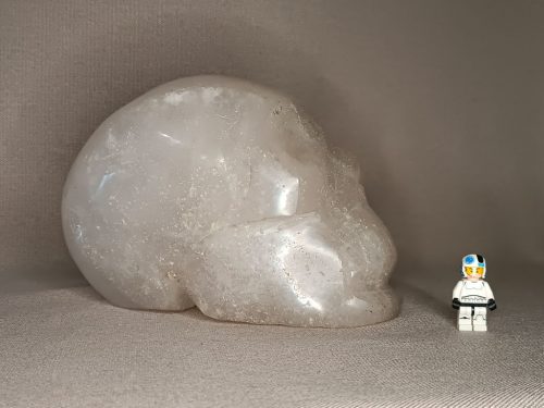 Crâne de cristal quartz éveil de conscience développement spirituel connaissance de Soi