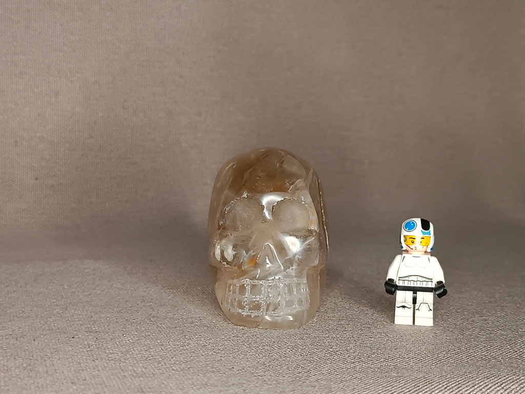 Crâne de cristal quartz 480 grammes