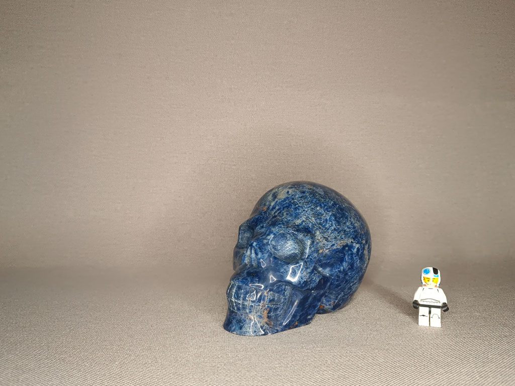Crâne en sodalite 1,80 kg