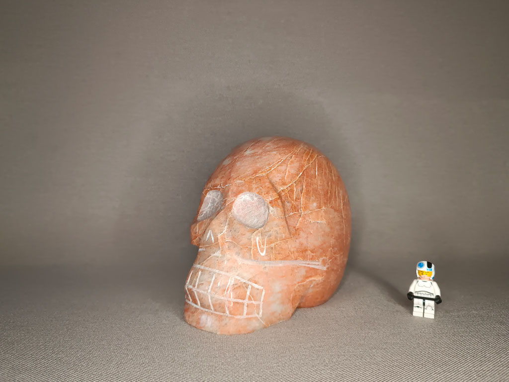 Crâne pierre de lune 3,70 kg