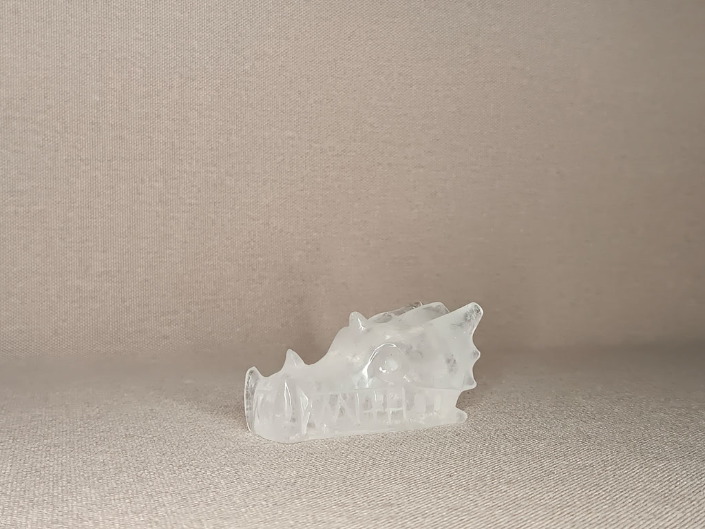 Dragon de cristal quartz 185 grammes