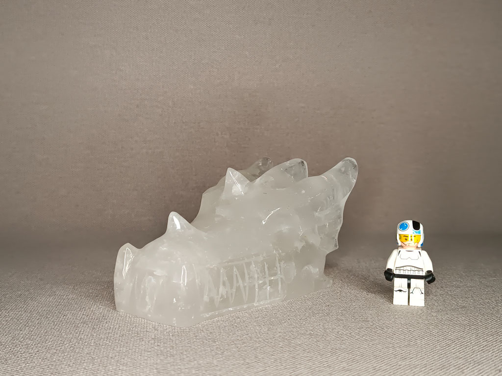 Dragon de cristal quartz 890 grammes