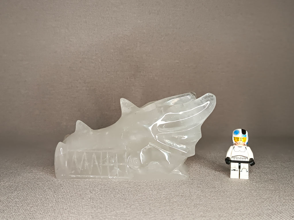 Dragon de cristal quartz 890 grammes